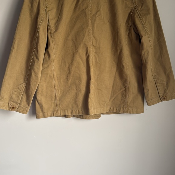 MADEWELL Women’s Dark Khaki Crossover Blazer Jacket in Regenerative Chino large - Picture 10 of 12